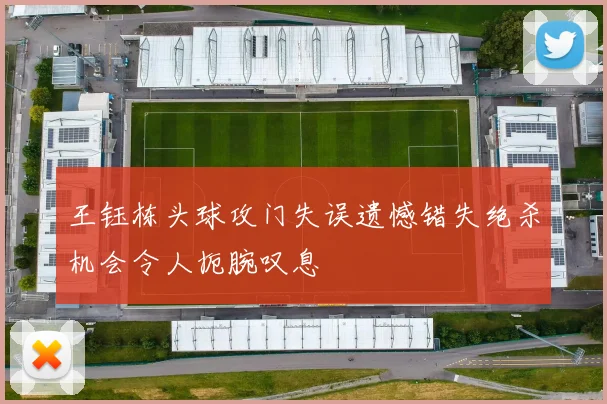 王钰栋头球攻门失误遗憾错失绝杀机会令人扼腕叹息